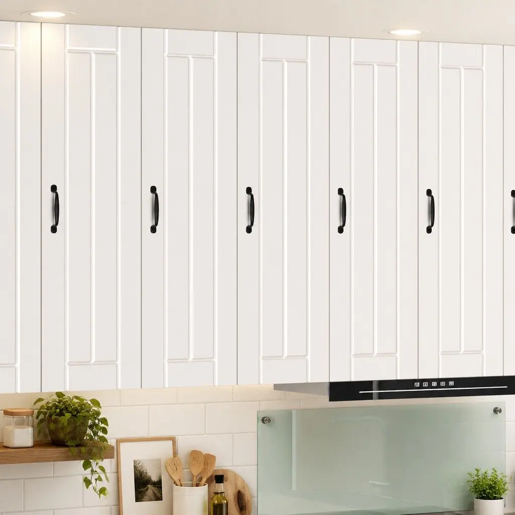 Engineered Wood Wall Cabinet Kitchen Storage Unit 30 x 31 x 100 cm White