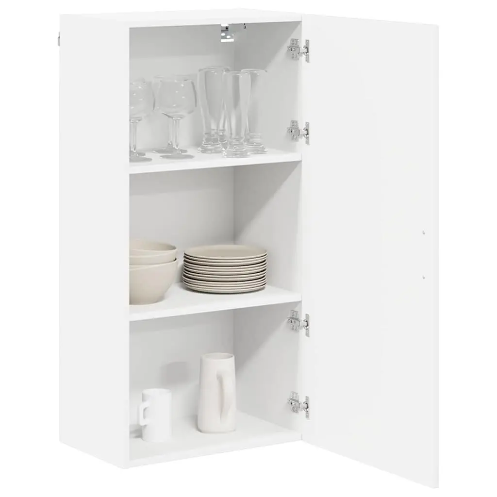 Wall Cabinet Dishwasher Panel Modern Kitchen Storage 50x31x100cm White