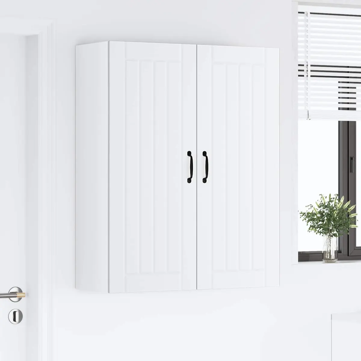 Dishwasher Panel Kitchen Cabinet White Engineered Wood 80x31x100cm