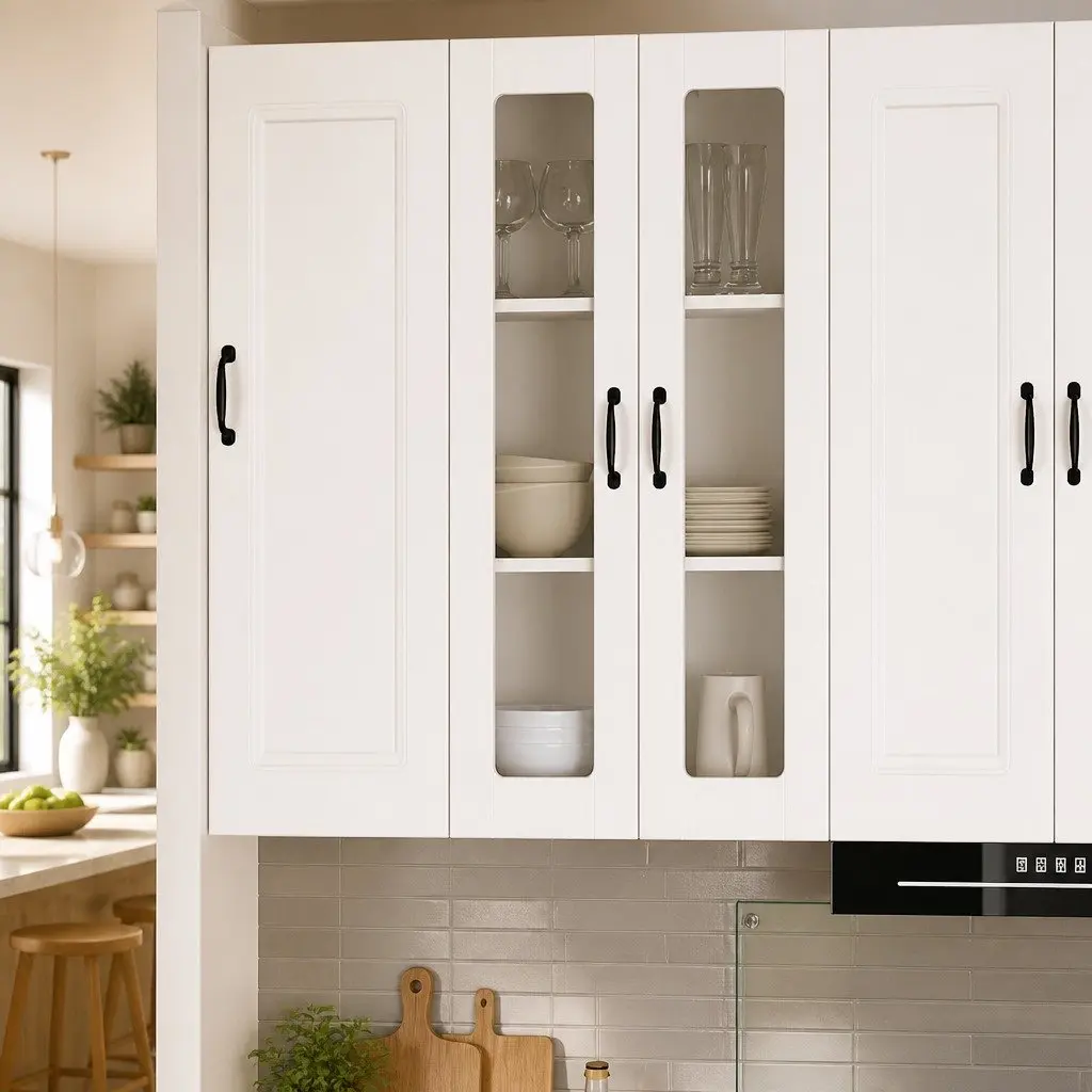 Wall Glass Cabinet for Kitchen
