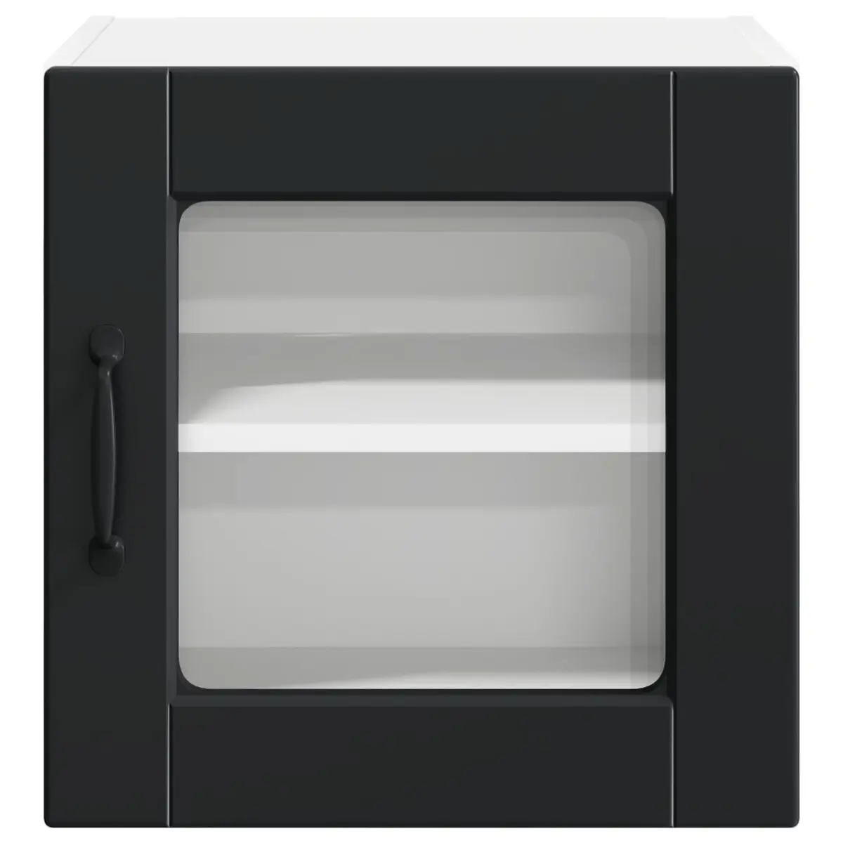 Wall Cabinet Kitchen Storage 40x31x40cm Black Engineered Wood