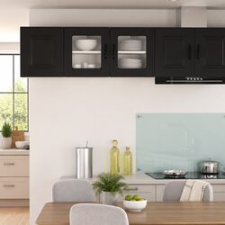 Reliable Wall Glass Cabinet Set: Stylish and Functional