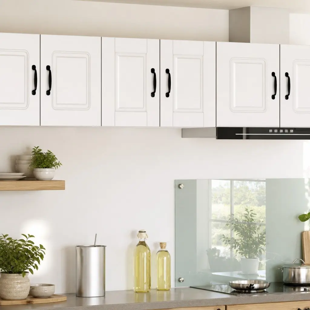Wall Cabinet Kitchen Storage 30 x 31 x 40 cm White Engineered Wood