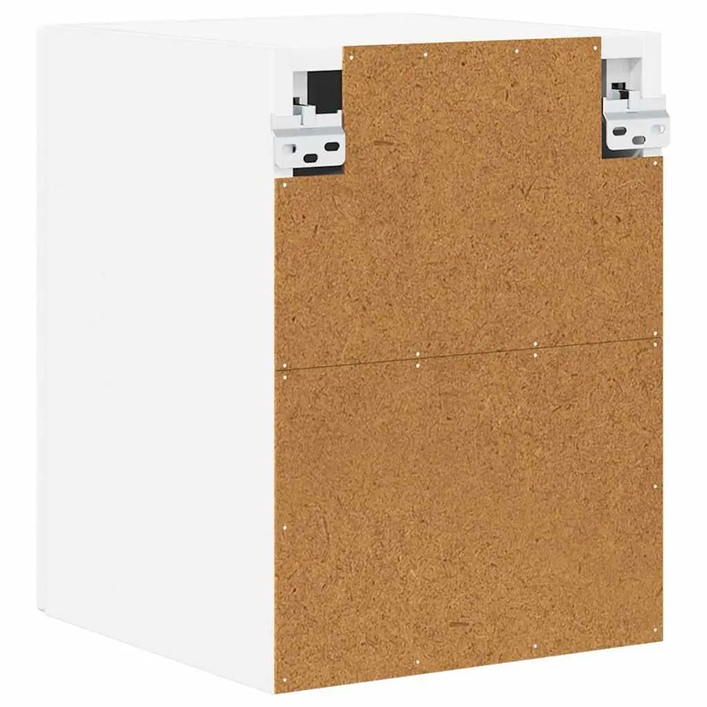 Wall Cabinet Kitchen Storage 30 x 31 x 40 cm White Engineered Wood