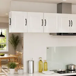 Practical Wall Cabinet in High Gloss White Finish