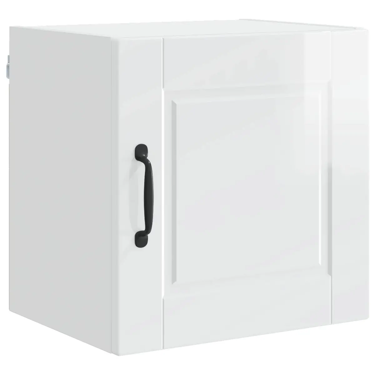 Wall Cabinet in High Gloss White Finish