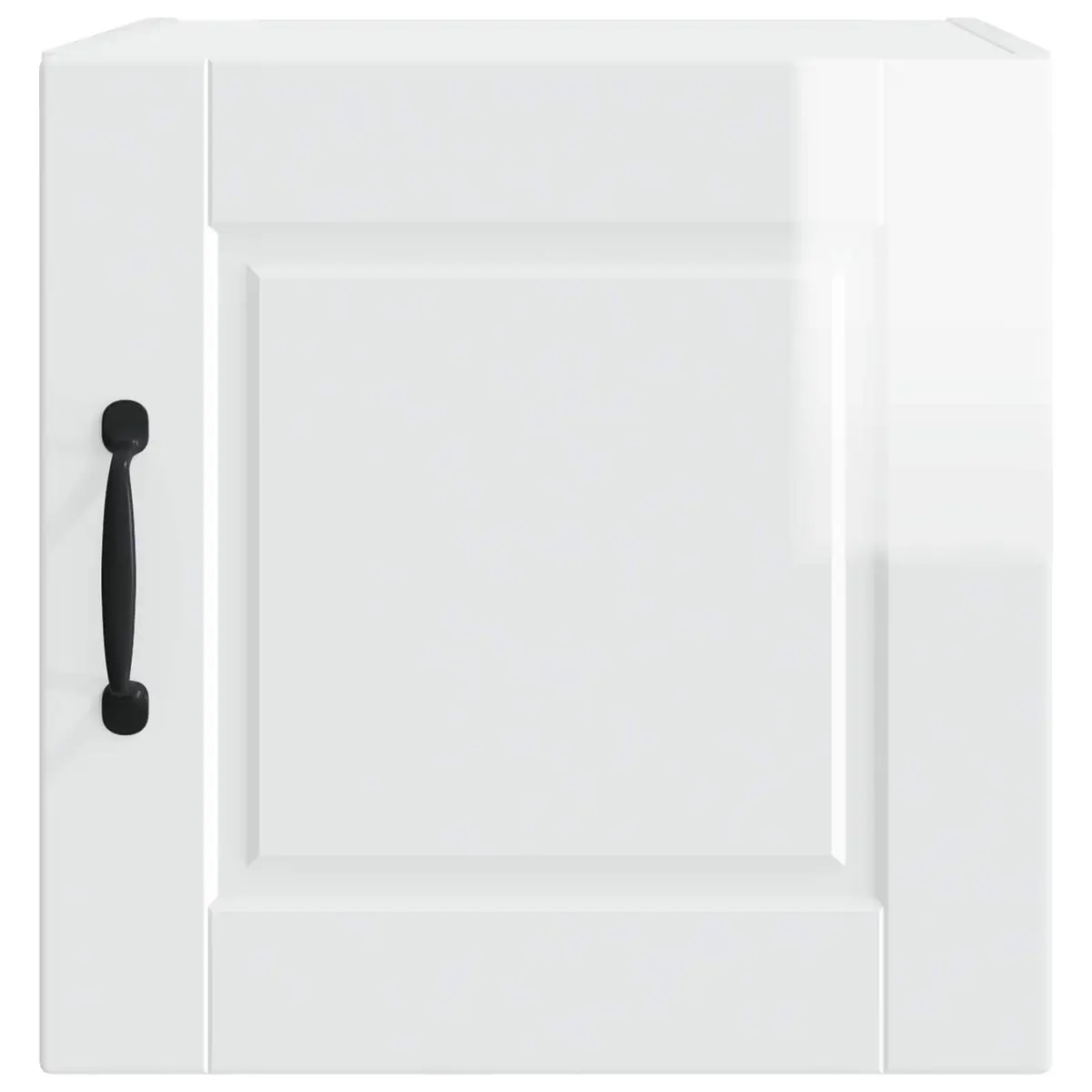 Wall Cabinet Kitchen Storage 40x31x40cm High Gloss White 2 Piece