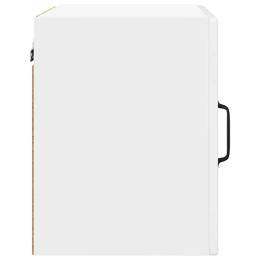 Wall Cabinet Kitchen Storage 40x31x40cm High Gloss White 2 Piece