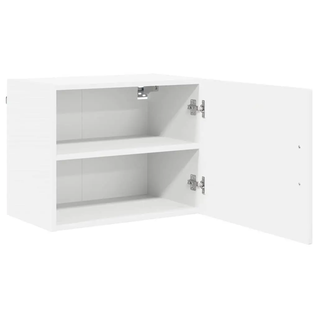 Wall Cabinet Kitchen Storage White 50 x 31 x 40 cm Set of 2