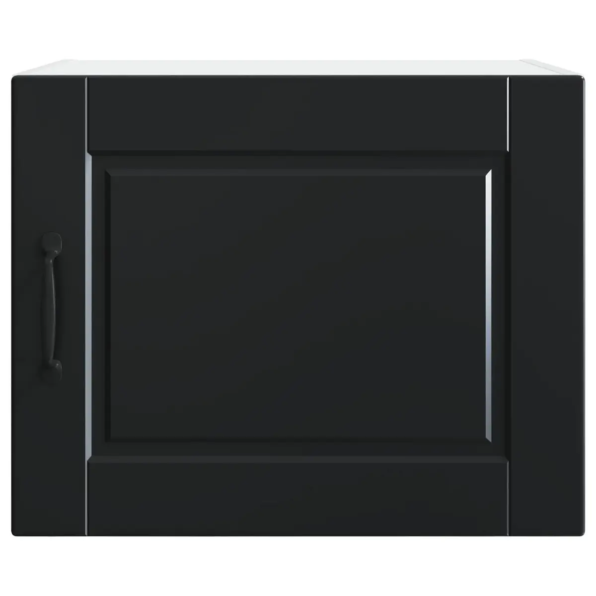 Wall Cabinet PORTO 2 pcs Black Kitchen Storage Engineered Wood 50 x 31 x 40 cm