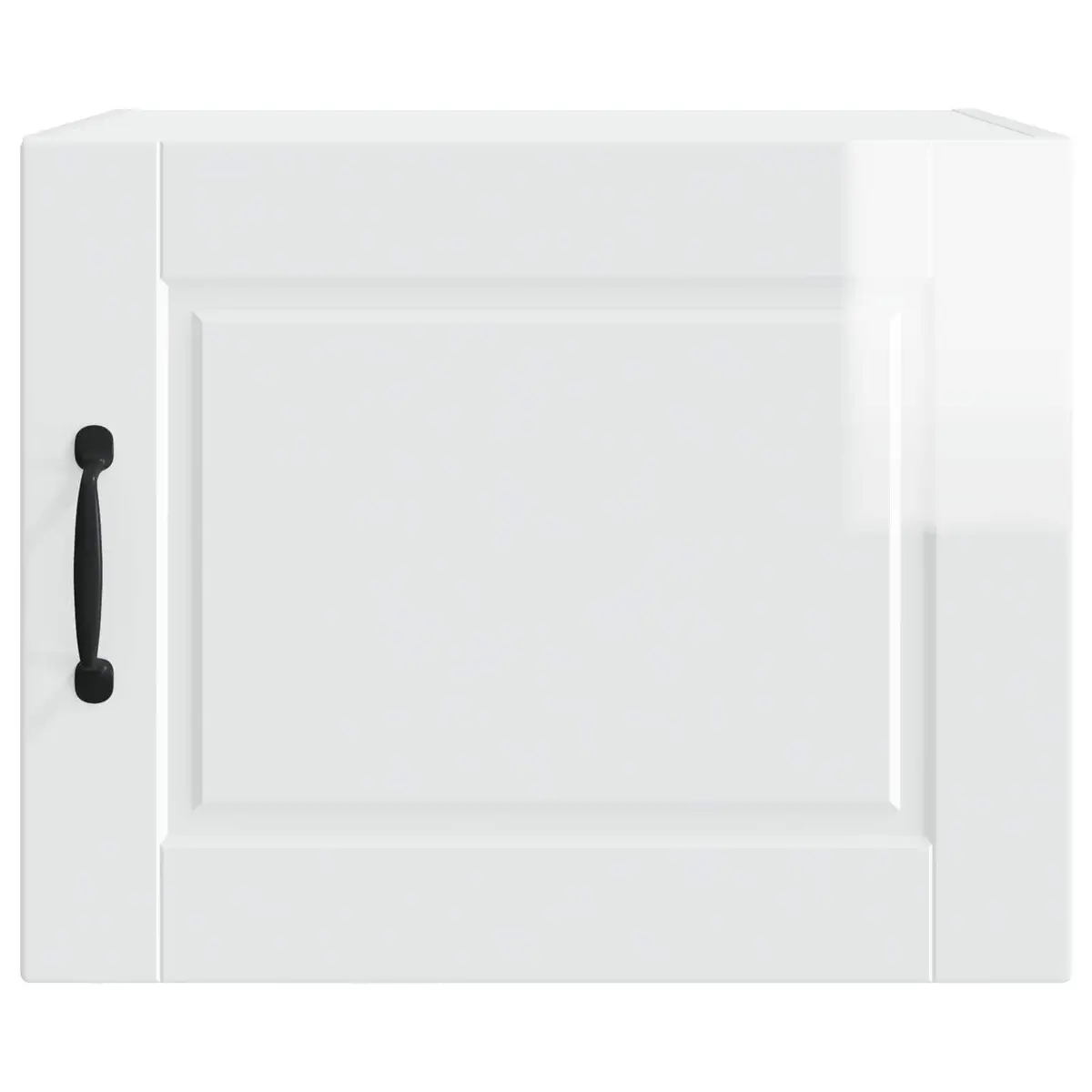 Wall Cabinet Kitchen Storage 50 x 31 x 40 cm High Gloss White 2 Pieces