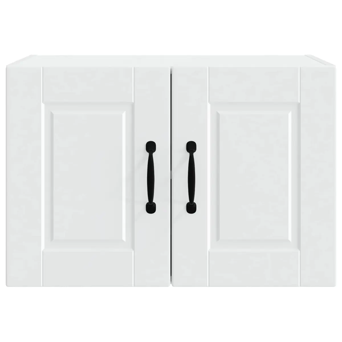Wall Cabinet Kitchen Storage 60x31x40cm White Engineered Wood Shelf Organizer