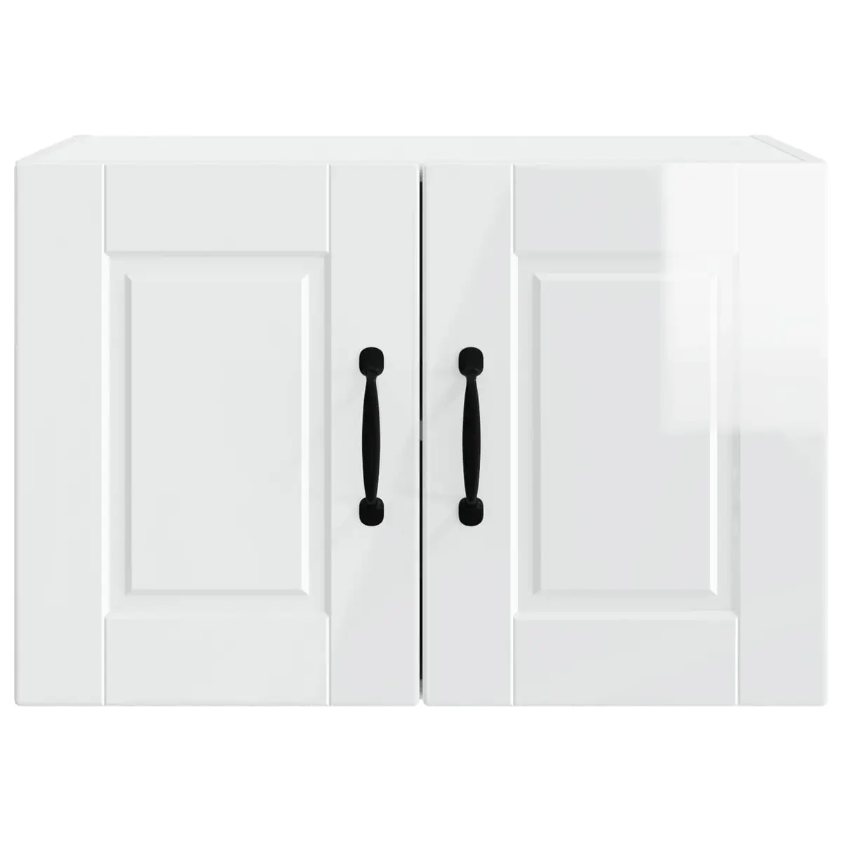 Wall Cabinet High Gloss White Kitchen Storage 60 x 31 x 40 cm