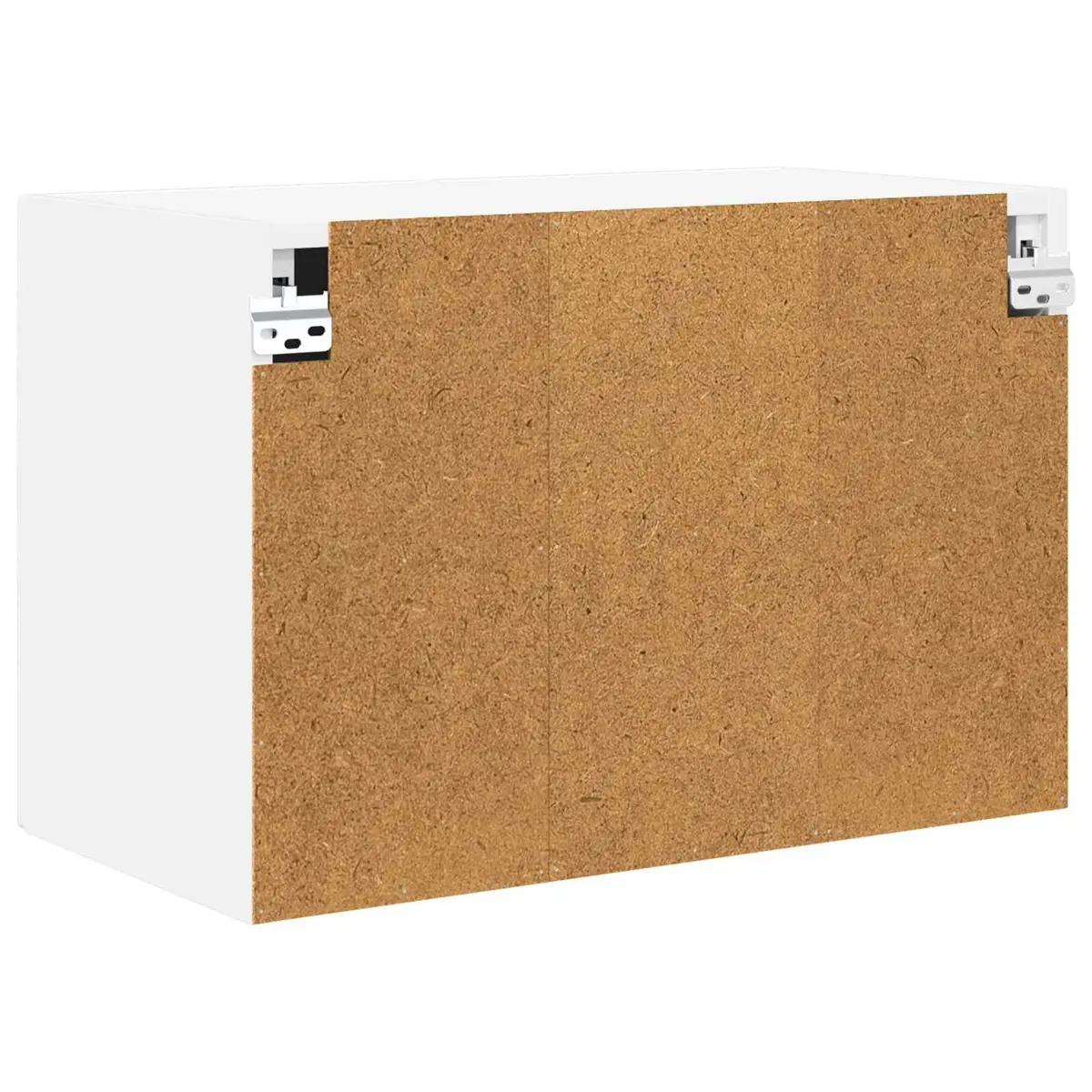 Wall Cabinet High Gloss White Kitchen Storage 60 x 31 x 40 cm