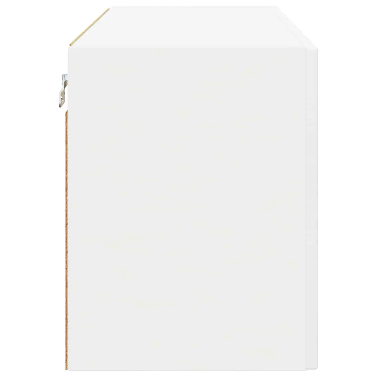Wall Glass Cabinet Kitchen Storage 60x31x40cm White