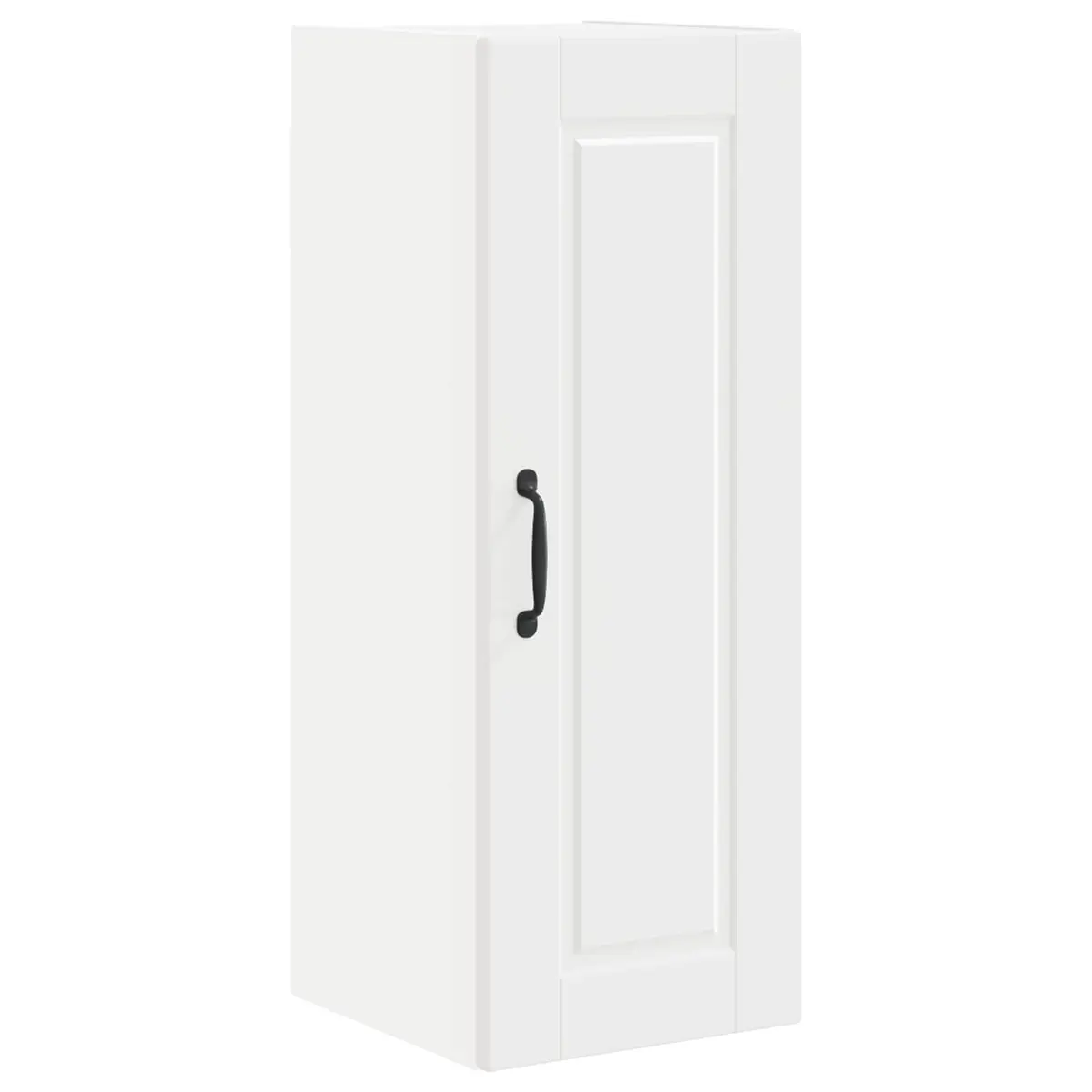 Wall Cabinet PORTO 2 pcs White Kitchen Storage Engineered Wood Shelves