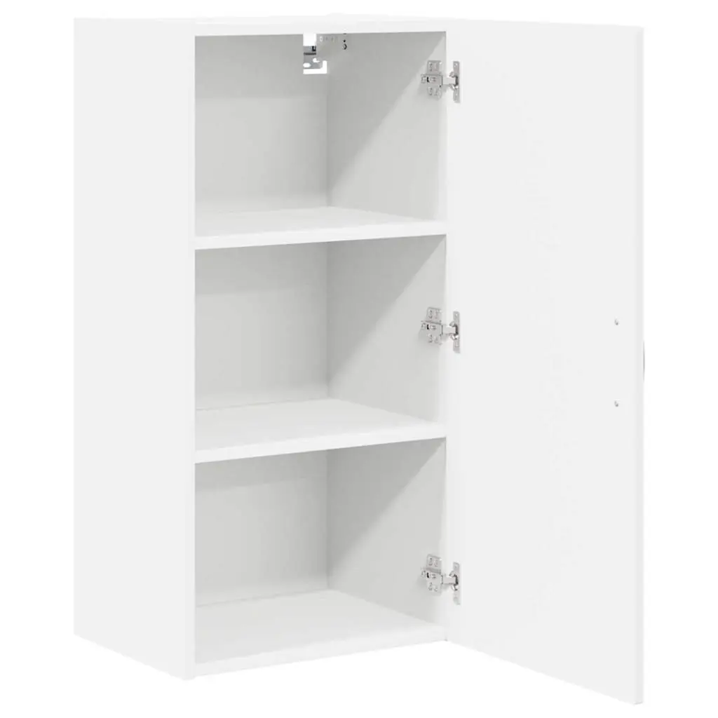 Wall Cabinet Kitchen Storage 40x31x80cm White Engineered Wood