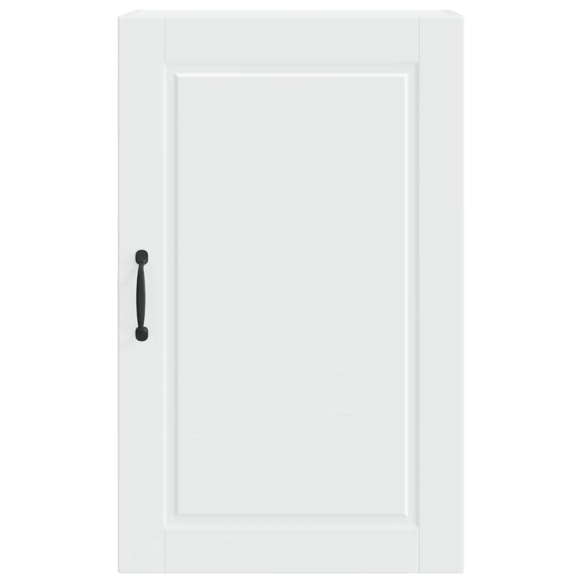 Wall Cabinet Kitchen Storage 50 x 31 x 80 cm White Engineered Wood Shelves