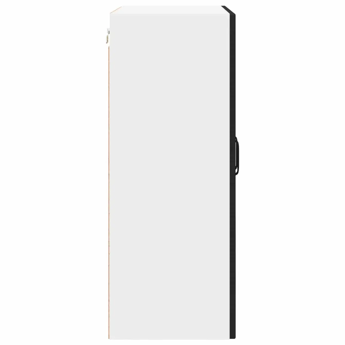 Kitchen Wall Cabinet in Black Engineered Wood 60x31x80cm