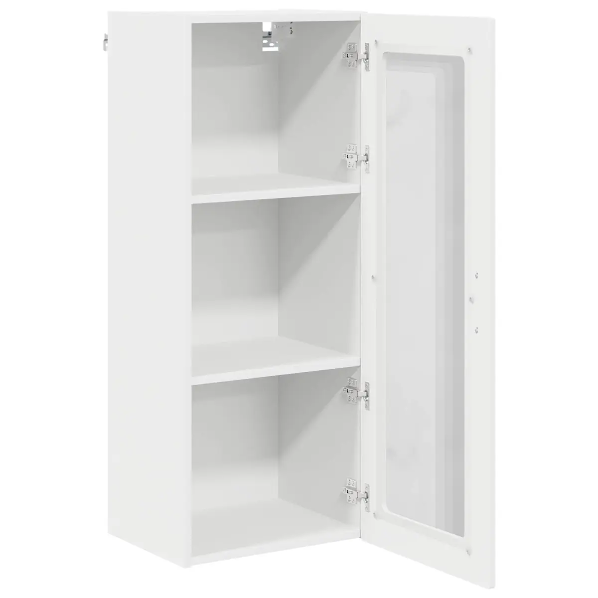 White Wall-Mounted Kitchen Cabinet 40x31x100cm