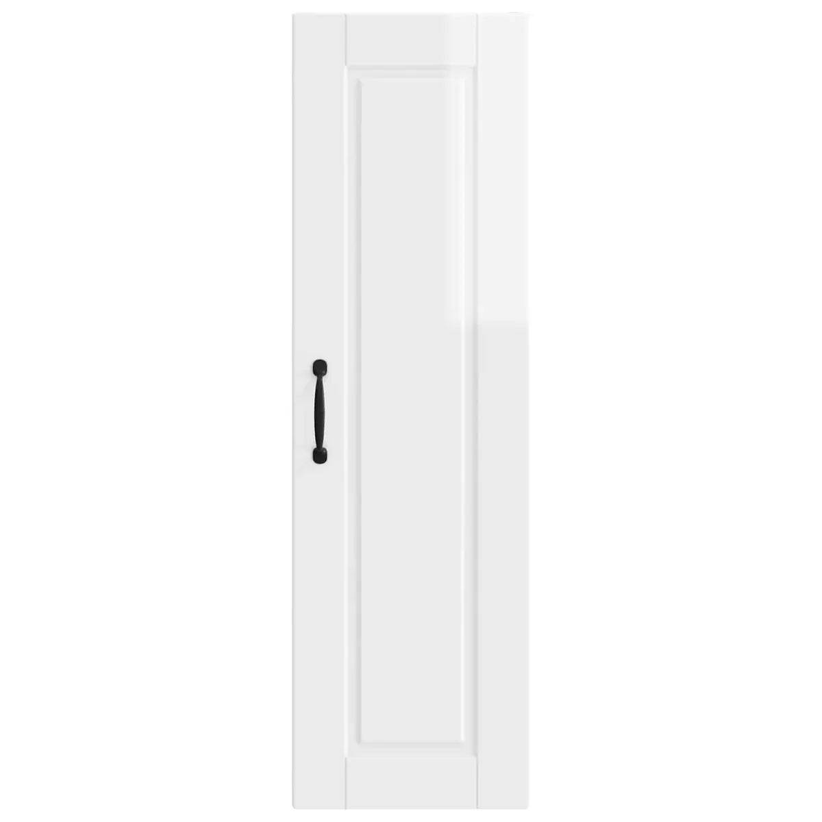 Wall Cabinet Kitchen Storage High Gloss White Engineered Wood 30 x 31 x 100 cm
