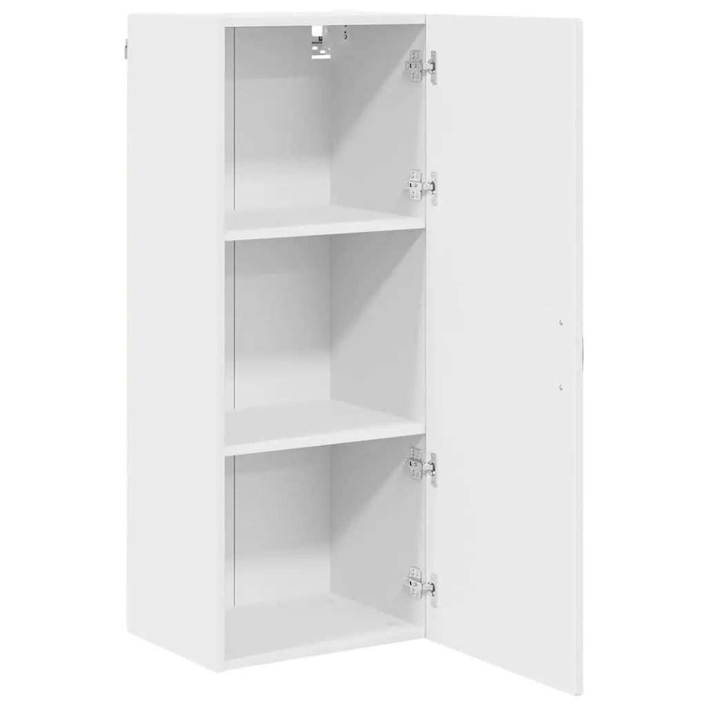 Wall Cabinet Kitchen Storage Engineered Wood 40 x 31 x 100 cm White