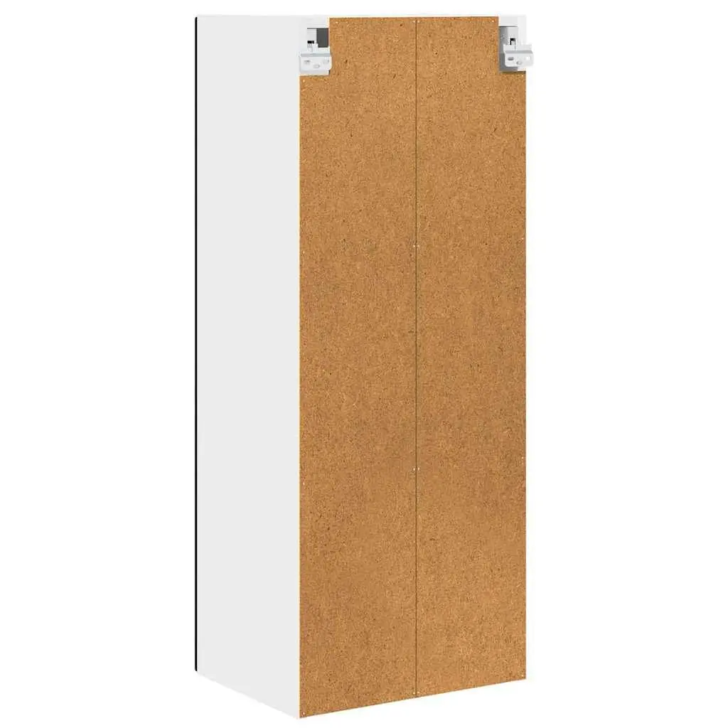 Black Engineered Wood Wall Cabinet for Kitchens