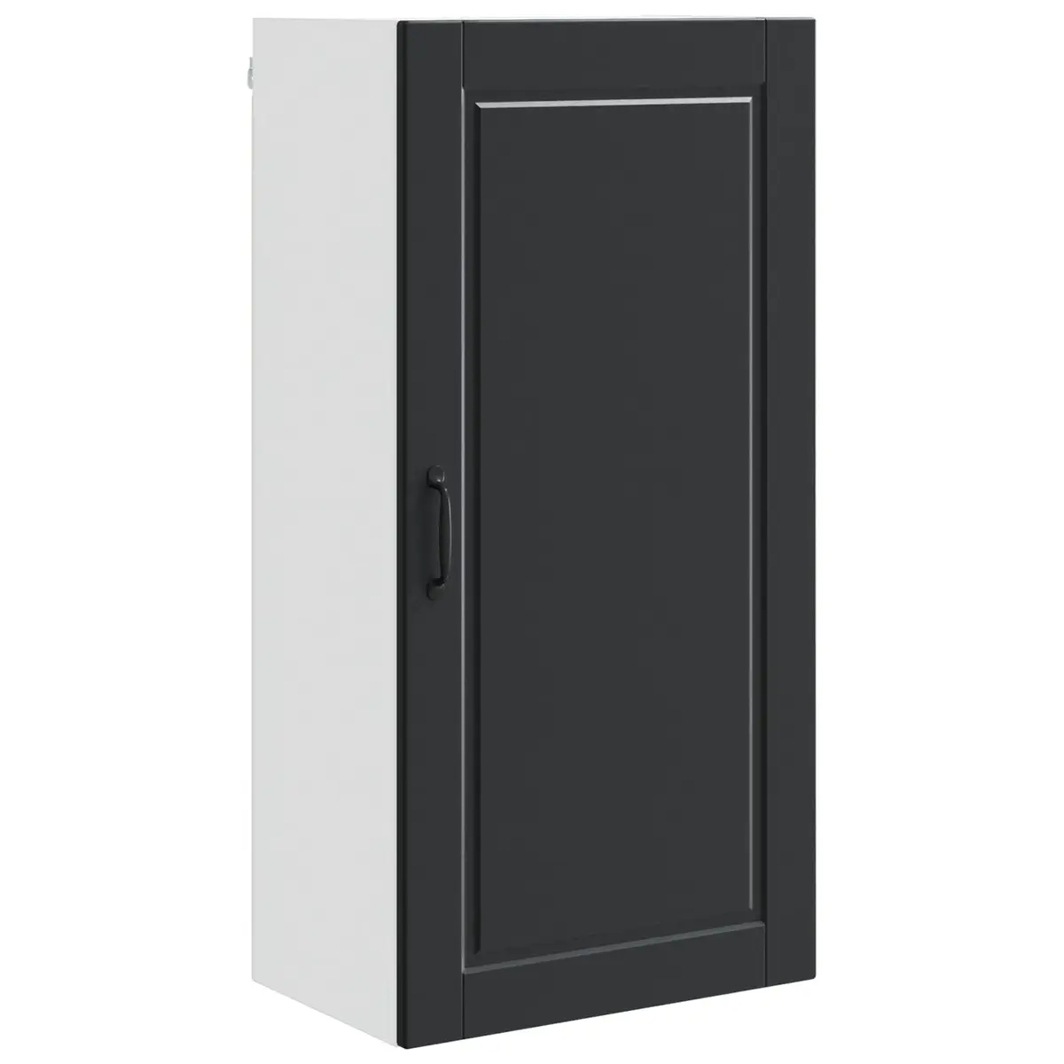 Wall Cabinet Kitchen Storage 50 x 31 x 100 cm Black