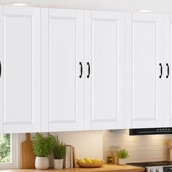 Reliable and Functional PORTO White Kitchen Wall Cabinet
