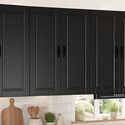 Durable Black Kitchen Cabinet for Everyday Use