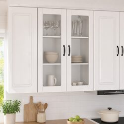 Value-Driven High Gloss White Kitchen Cabinet