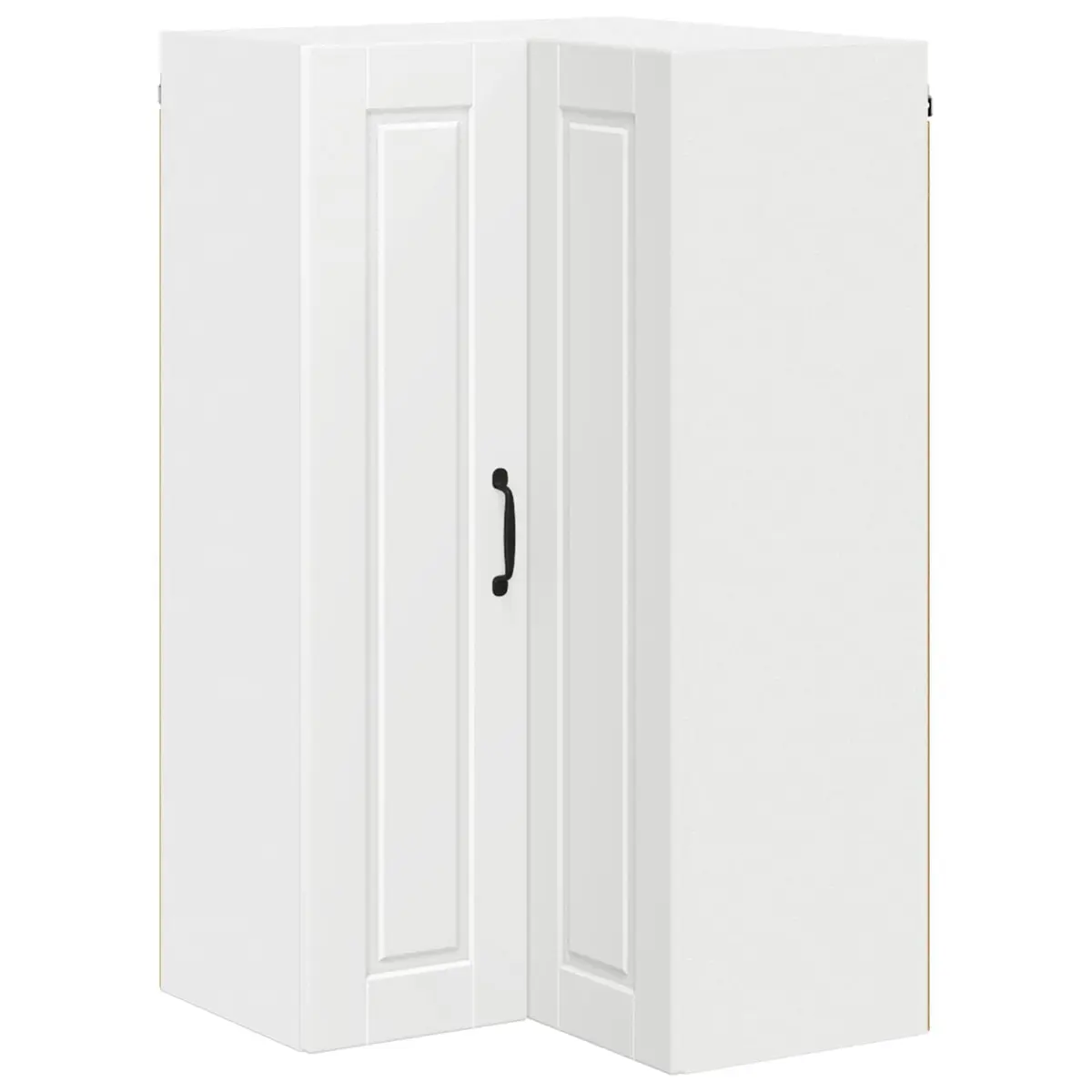Wall Corner Kitchen Cabinet Storage Unit 57x57x100cm White
