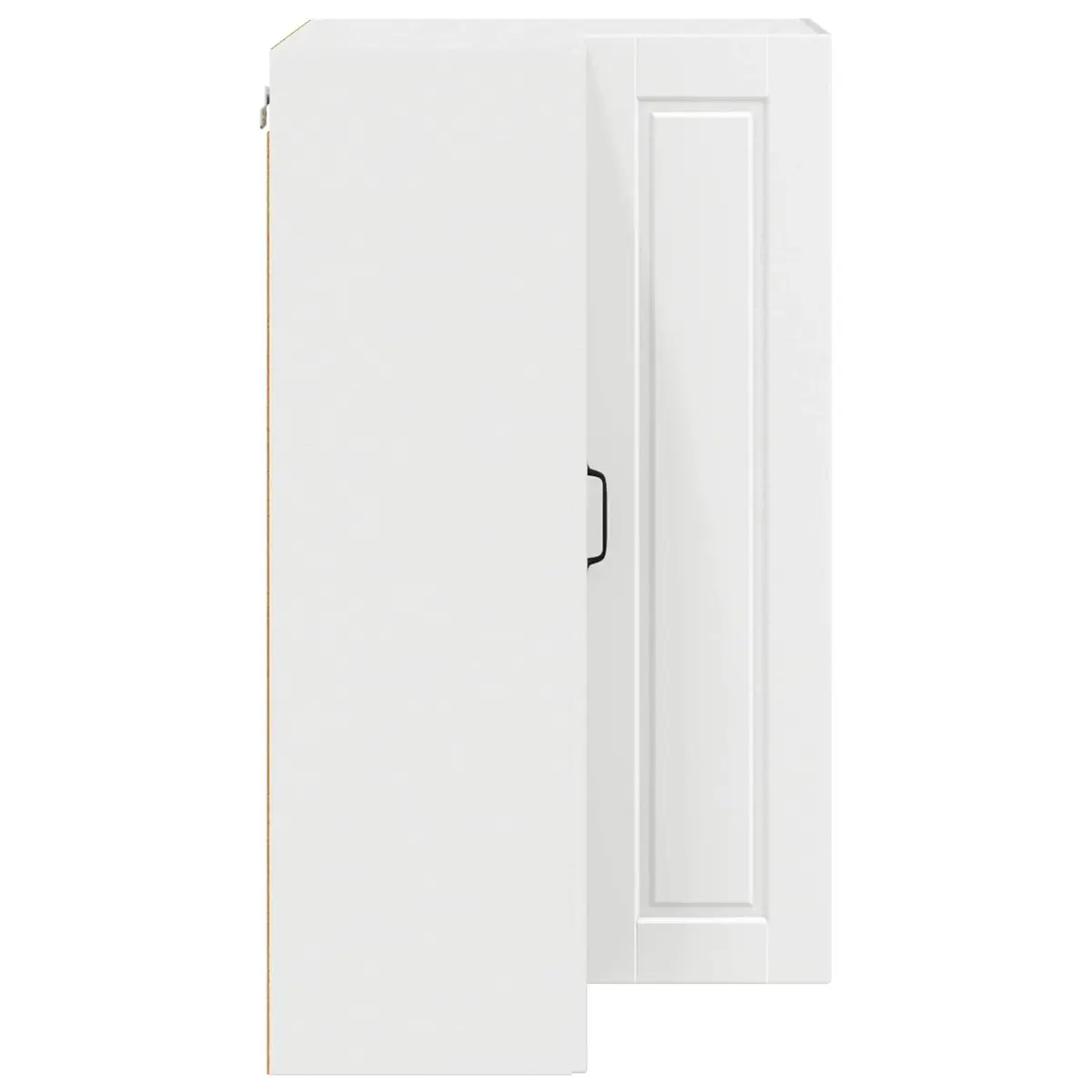 Wall Corner Kitchen Cabinet Storage Unit 57x57x100cm White