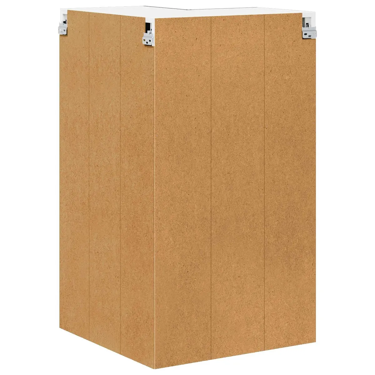 Corner Kitchen Cabinet Black Storage Shelves 57x57x100cm
