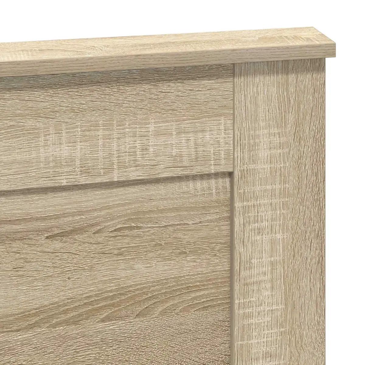 Headboard Sonoma Oak Brown 135cm Modern Bedroom Engineered Wood Furniture