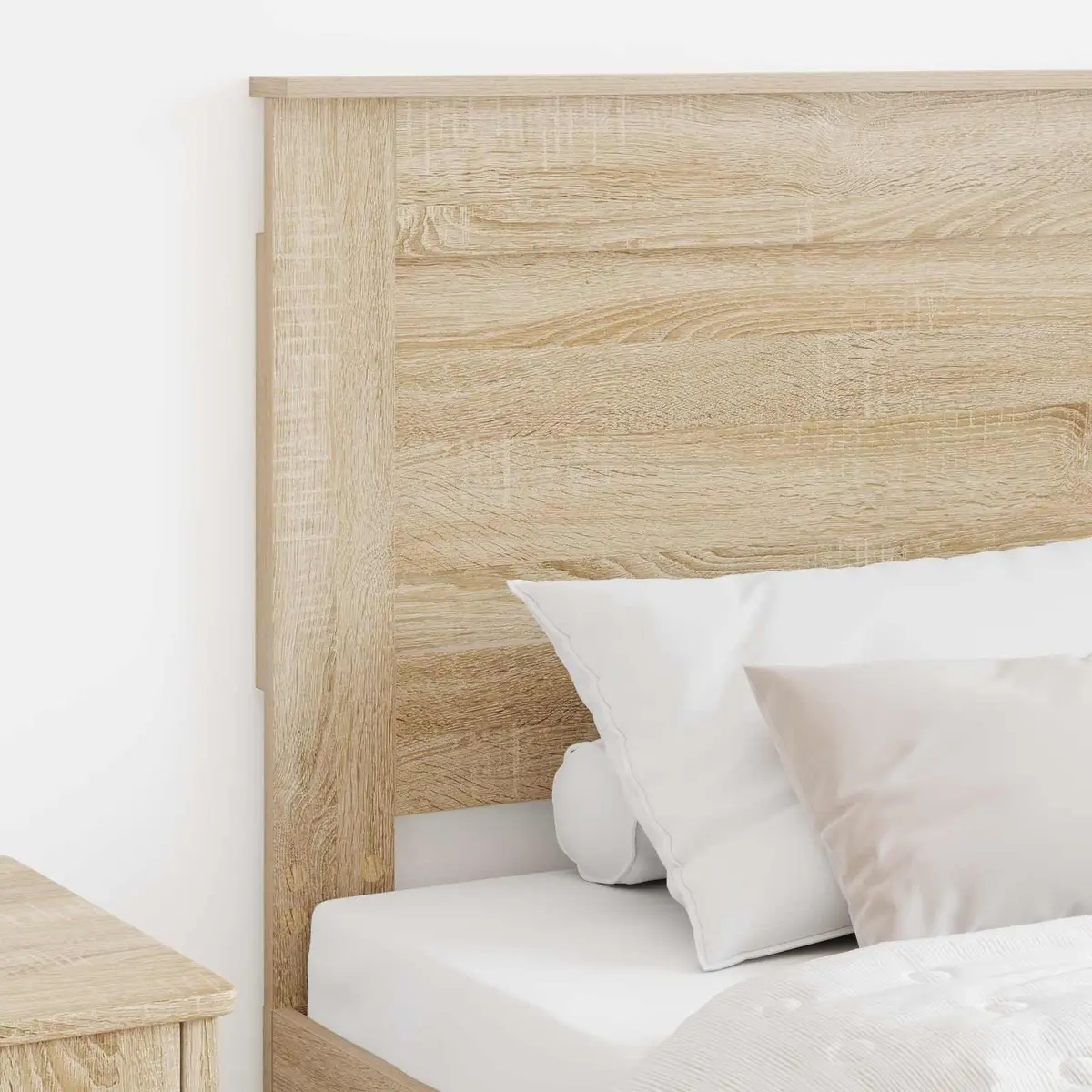 Headboard Sonoma Oak 90cm Bedroom Furniture Modern Engineered Wood Brown