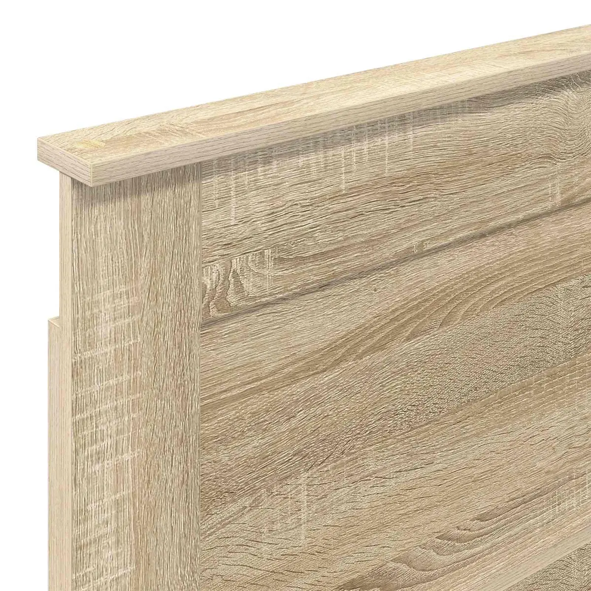 Headboard Sonoma Oak 90cm Bedroom Furniture Modern Engineered Wood Brown