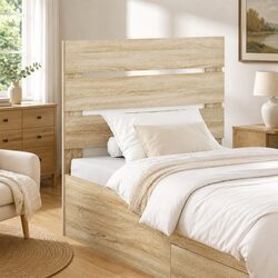 Warm and Practical Rectangular Headboard