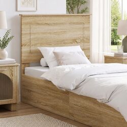 Comforting Sonoma Oak Headboard with Custom Height