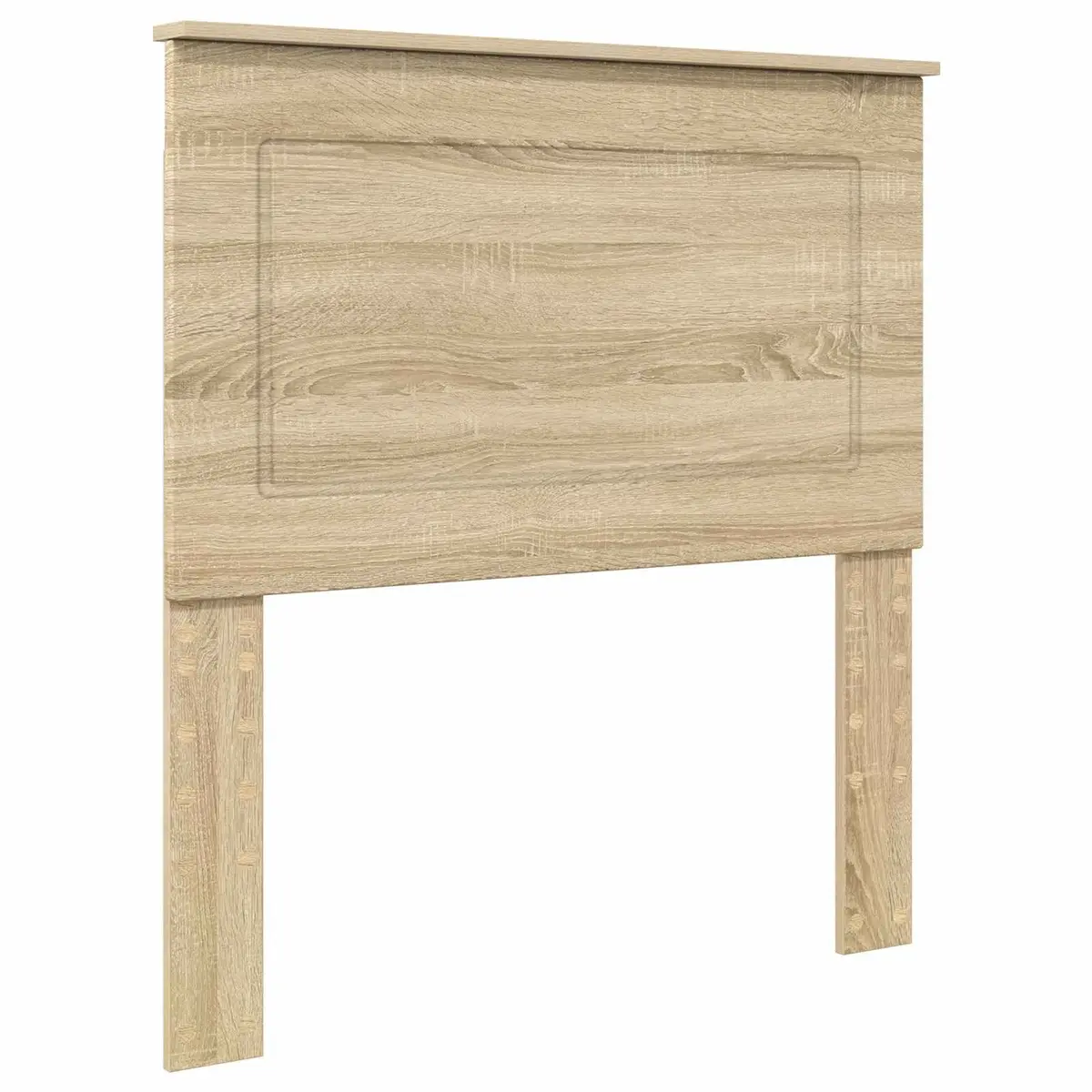Headboard Adjustable Height 100 cm Wall-Mounted Bedroom Furniture Brown Sonoma Oak