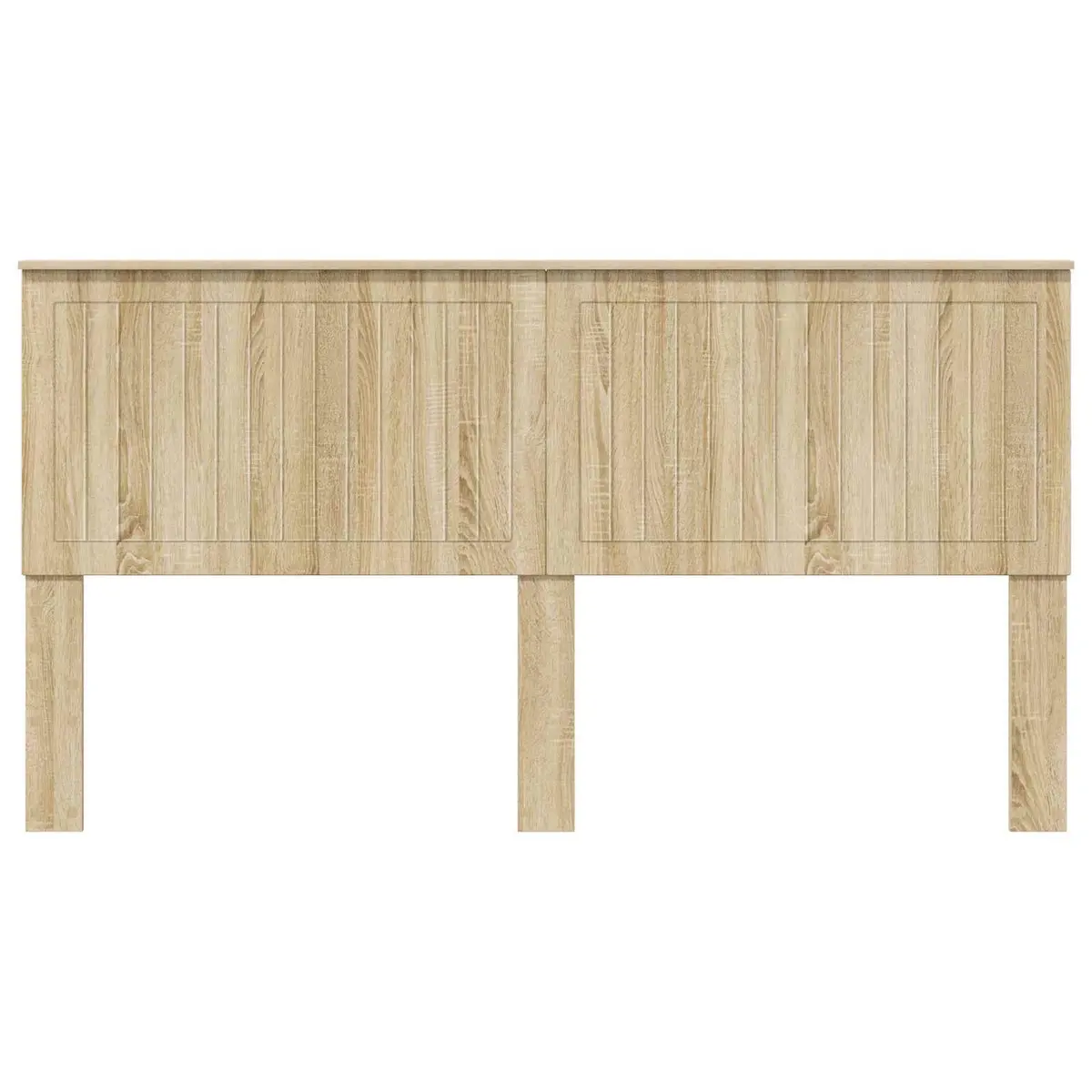 Headboard Modern Bedroom Furniture Brown Engineered Wood Minimalist 180cm