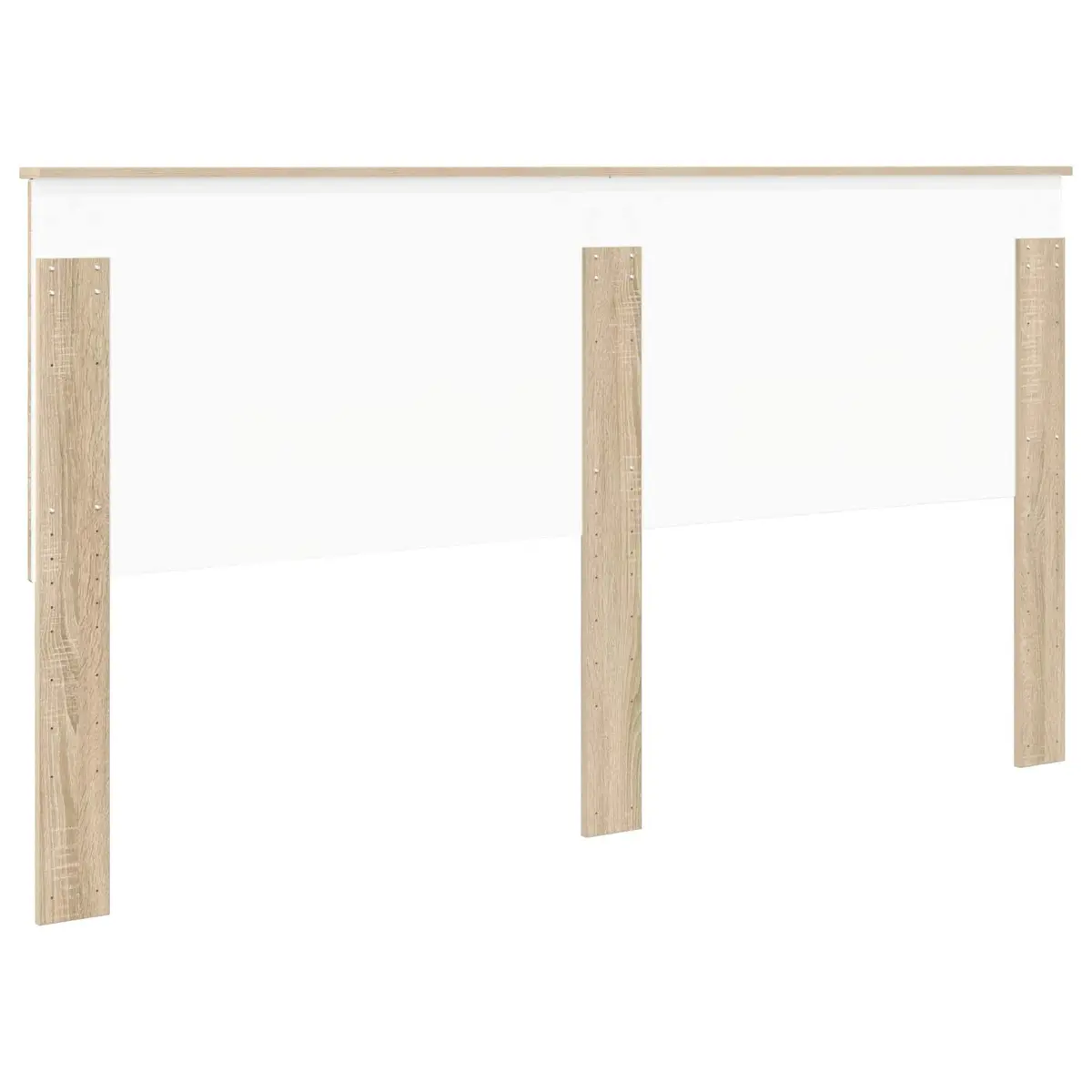Headboard Modern Bedroom Furniture Brown Engineered Wood Minimalist 180cm
