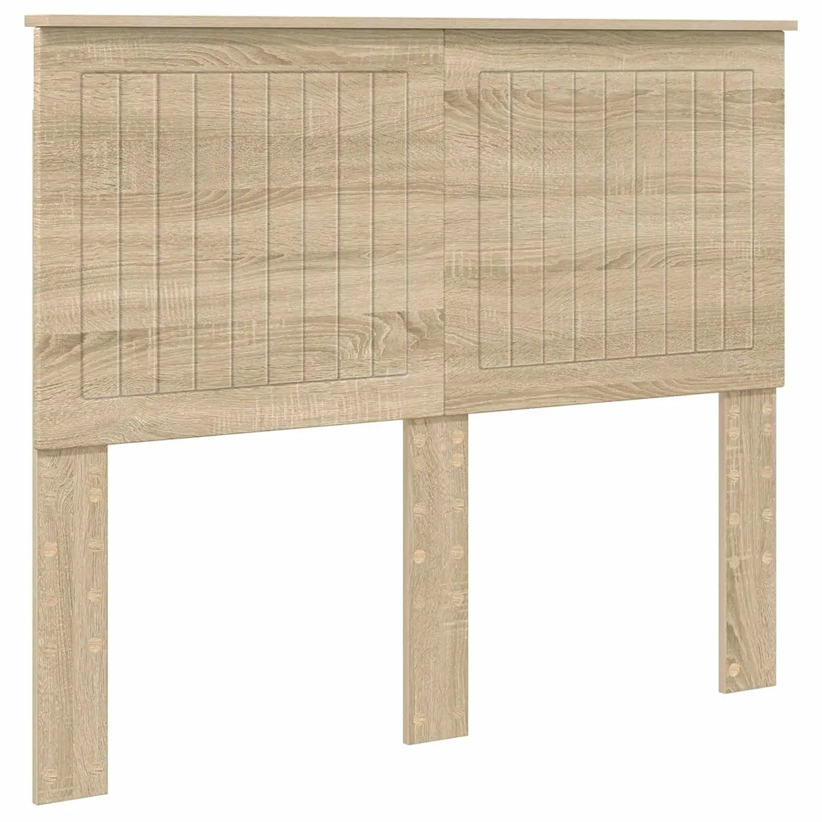 Headboard Modern Bedroom Furniture 135 cm Brown Minimalist
