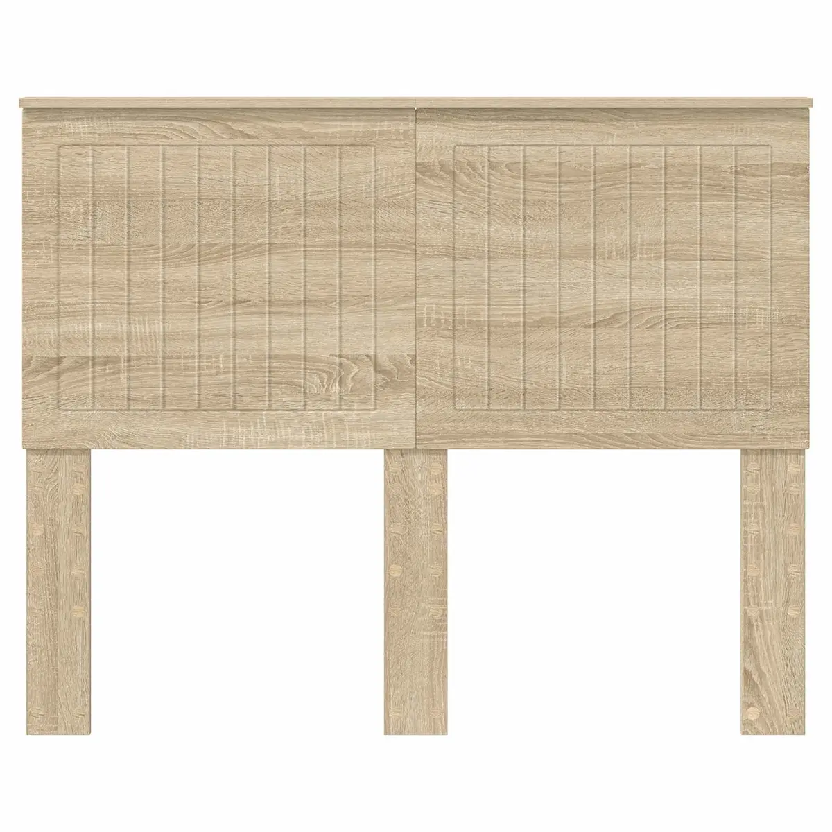 Headboard Modern Bedroom Furniture 135 cm Brown Minimalist