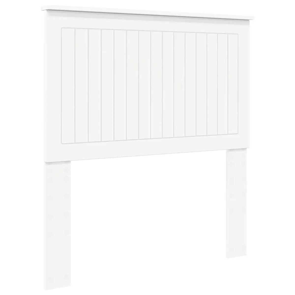 Headboard Minimalist Support 90cm White Engineered Wood Contemporary