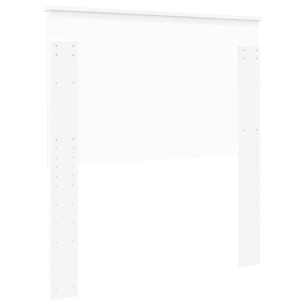 Headboard Minimalist Support 90cm White Engineered Wood Contemporary