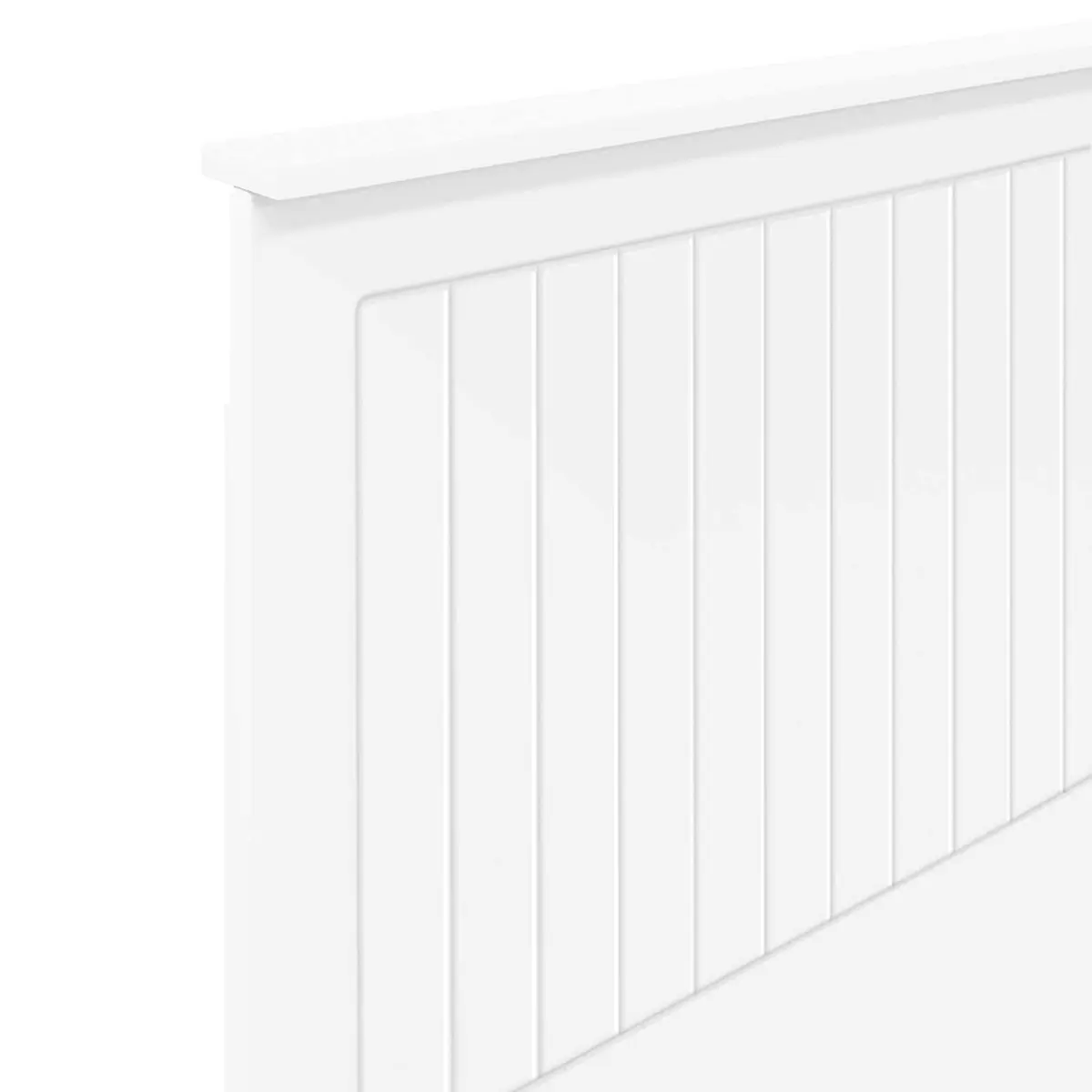 Headboard Minimalist Support 90cm White Engineered Wood Contemporary