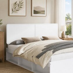 Durable White Engineered Wood Headboard for Lasting Value