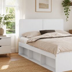 Reliable and Stylish White Headboard for Bedrooms
