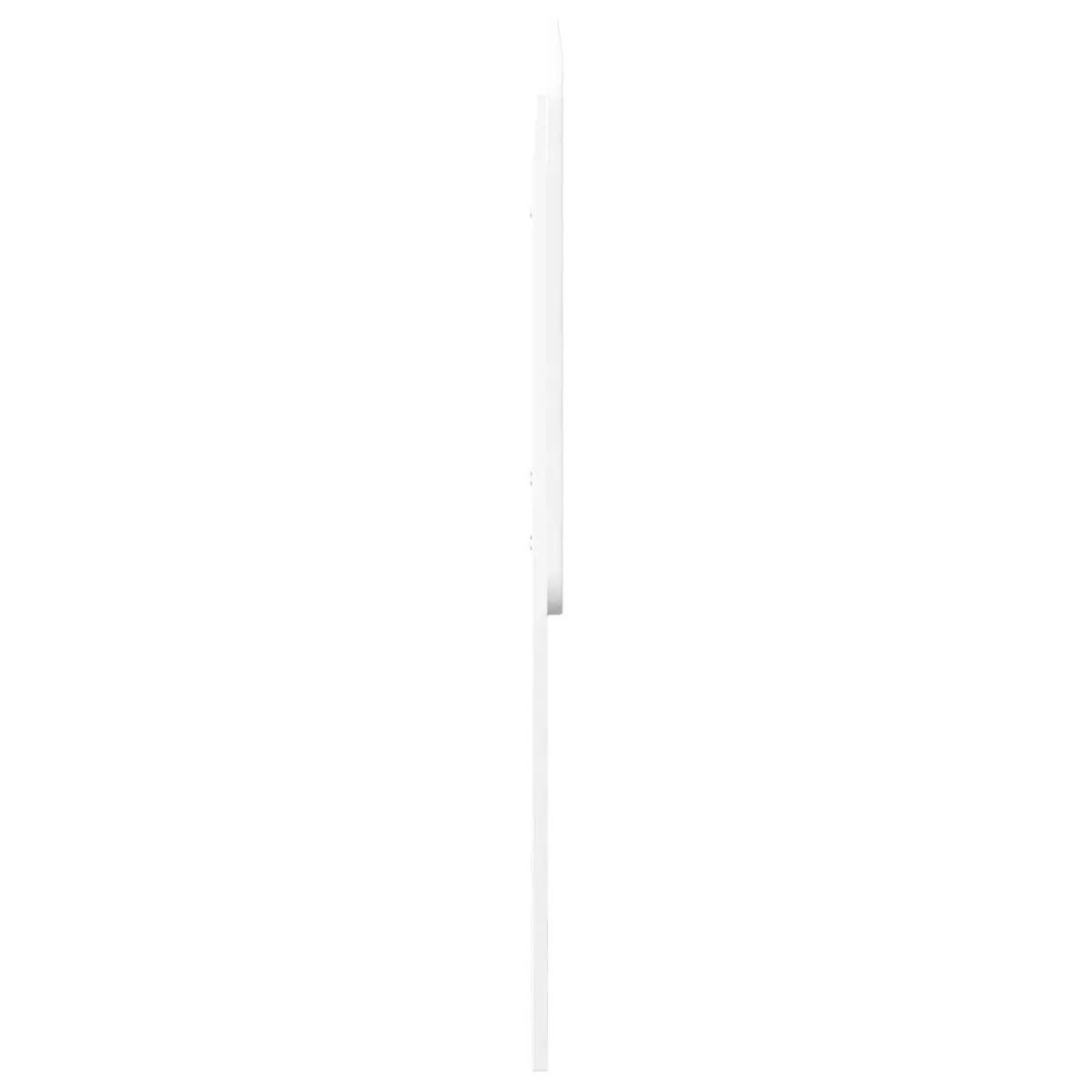 Engineered Wood Headboard Modern Bedroom Furniture Rectangle White
